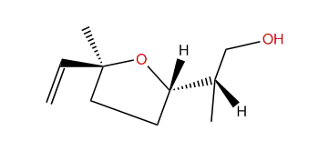 (betaS,2S,5S)-2-(Tetrahydro-5-methyl-5-vinylfuran-2-yl)-propan-1-ol